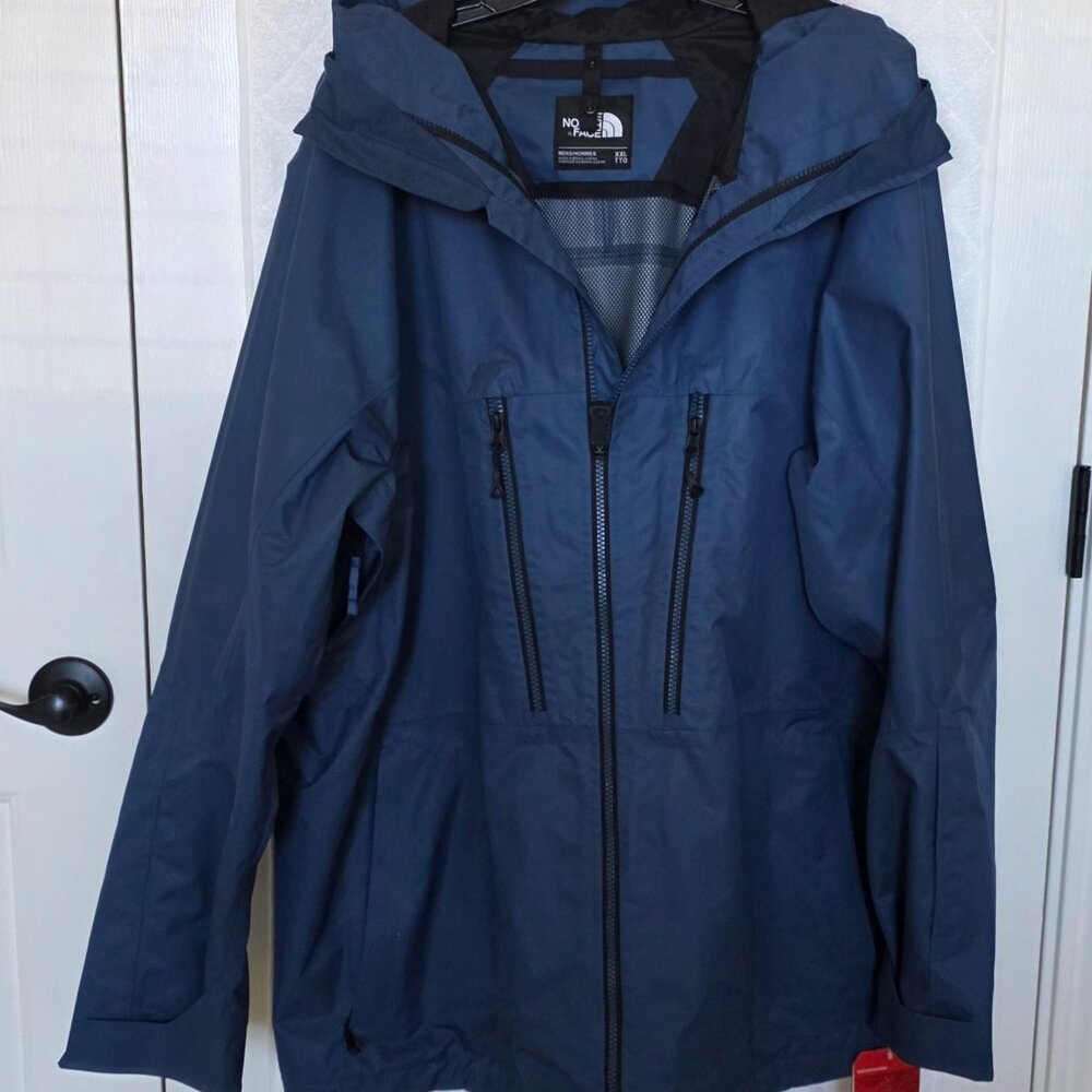 The North Face Men's ThermoBall Eco Snow Triclimate Jacket Shady Blue SHELL ONLY